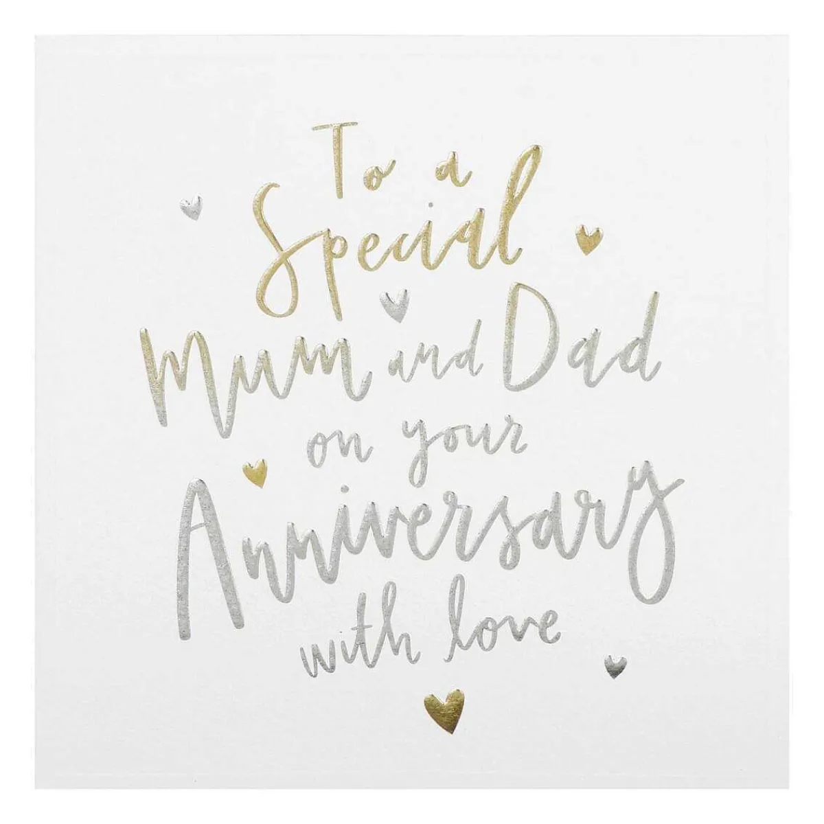 Cloud Nine Mum & Dad Anniversary Card>Paperlink Clearance