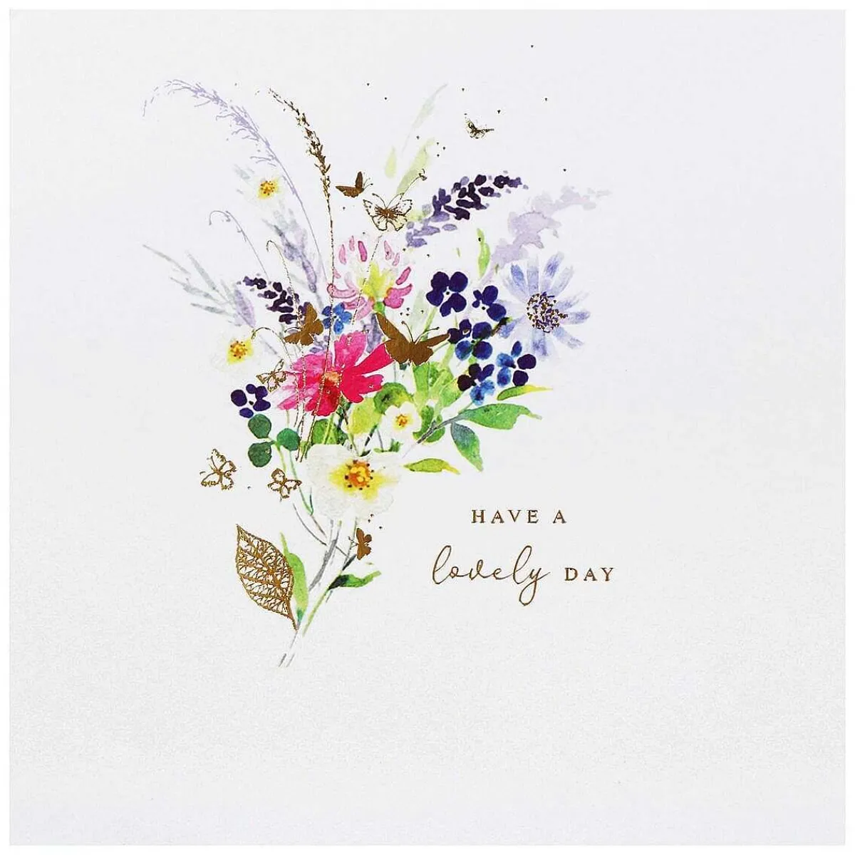 Fields Of Gold Bouquet Birthday Card>Paperlink Fashion