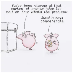 Funny Farm It Says Concentrate Birthday Card>Paperlink Cheap