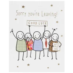 Happy As Larry Sorry You'Re Leaving Card>Paperlink Store