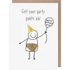 Happy As Larry Party Pants Birthday Card>Paperlink Best