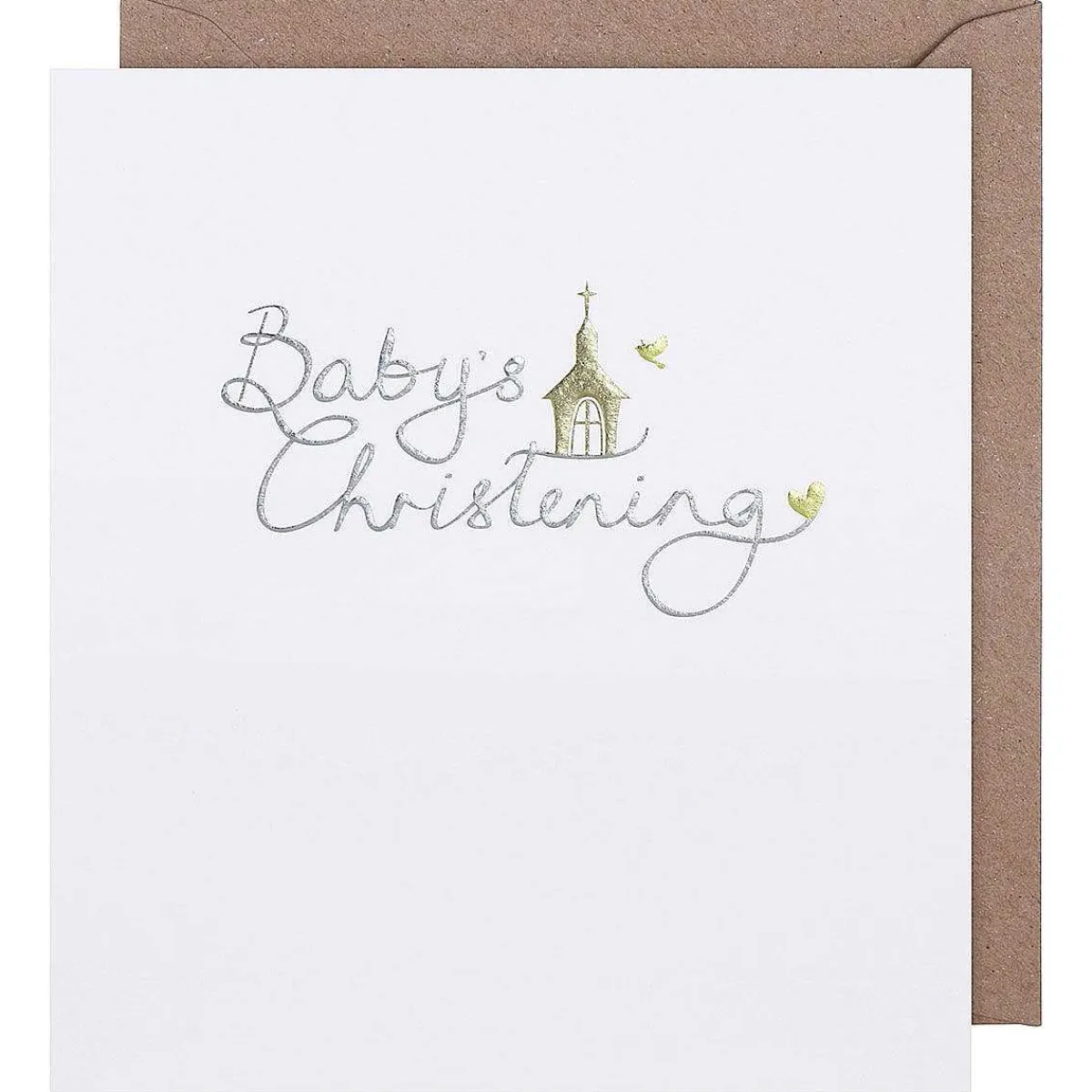 Mimosa Baby's Christening Card>Paperlink Cheap