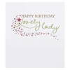 Mimosa Lovely Lady Stars Birthday Card>Paperlink Clearance