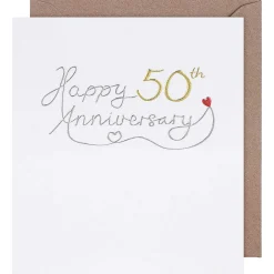 Mimosa 50Th Anniversary Card>Paperlink Hot