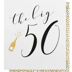 Orchid 50Th Birthday Card>Paperlink Flash Sale