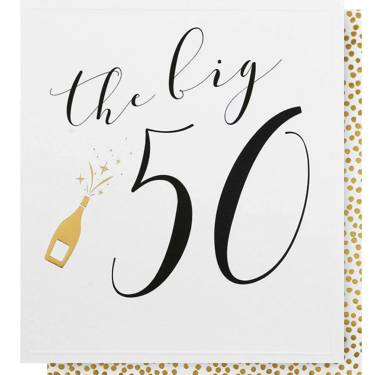 Orchid 50Th Birthday Card>Paperlink Flash Sale