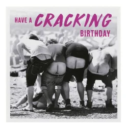 Pixel Cracking Birthday Card>Paperlink Clearance