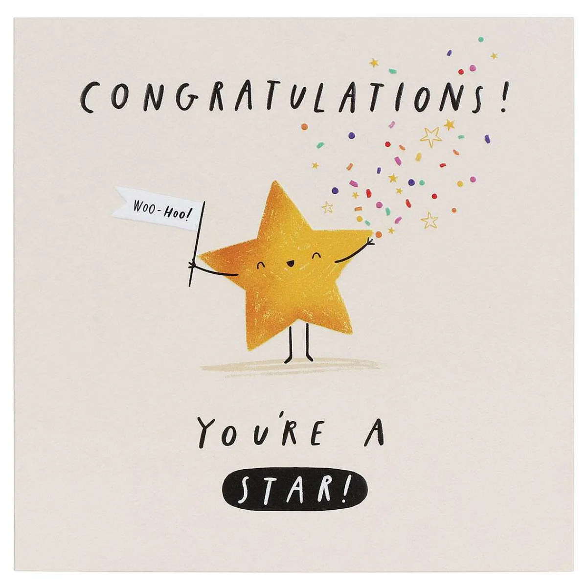 Star Congratulations Card>Paperlink New