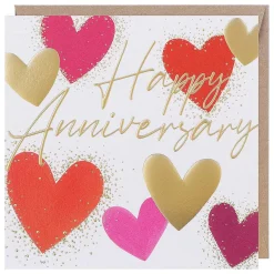 Tutti Frutti Hearts Anniversary Card>Paperlink Cheap