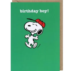 Snoopy 'Birthday Boy' Birthday Card><noscript><img width=