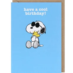 Snoopy 'Cool' Birthday Card>Peanuts Discount