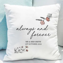 Personalised Always And Forever Cushion>Temptation Gifts Best Sale