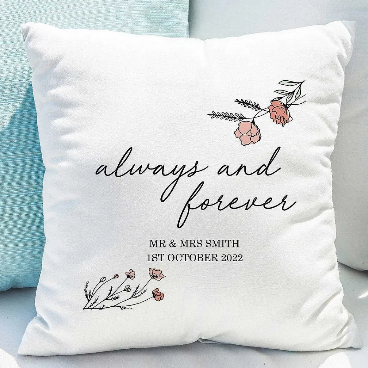Personalised Always And Forever Cushion>Temptation Gifts Best Sale