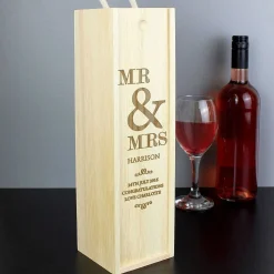 Personalised Couples Bottle Presentation Box><noscript><img width=