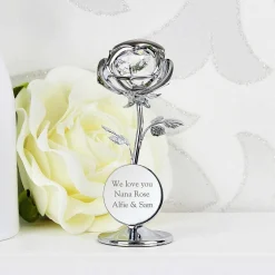 Personalised Crystocraft Rose Ornament><noscript><img width=