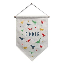 Personalised 'Dinosaur' Hanging Banner>Temptation Gifts Best Sale