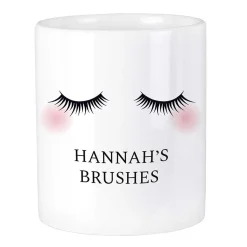 Personalised Eyelashes Ceramic Storage Pot>Temptation Gifts Hot