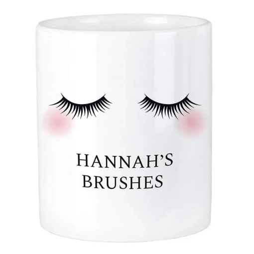 Personalised Eyelashes Ceramic Storage Pot>Temptation Gifts Hot