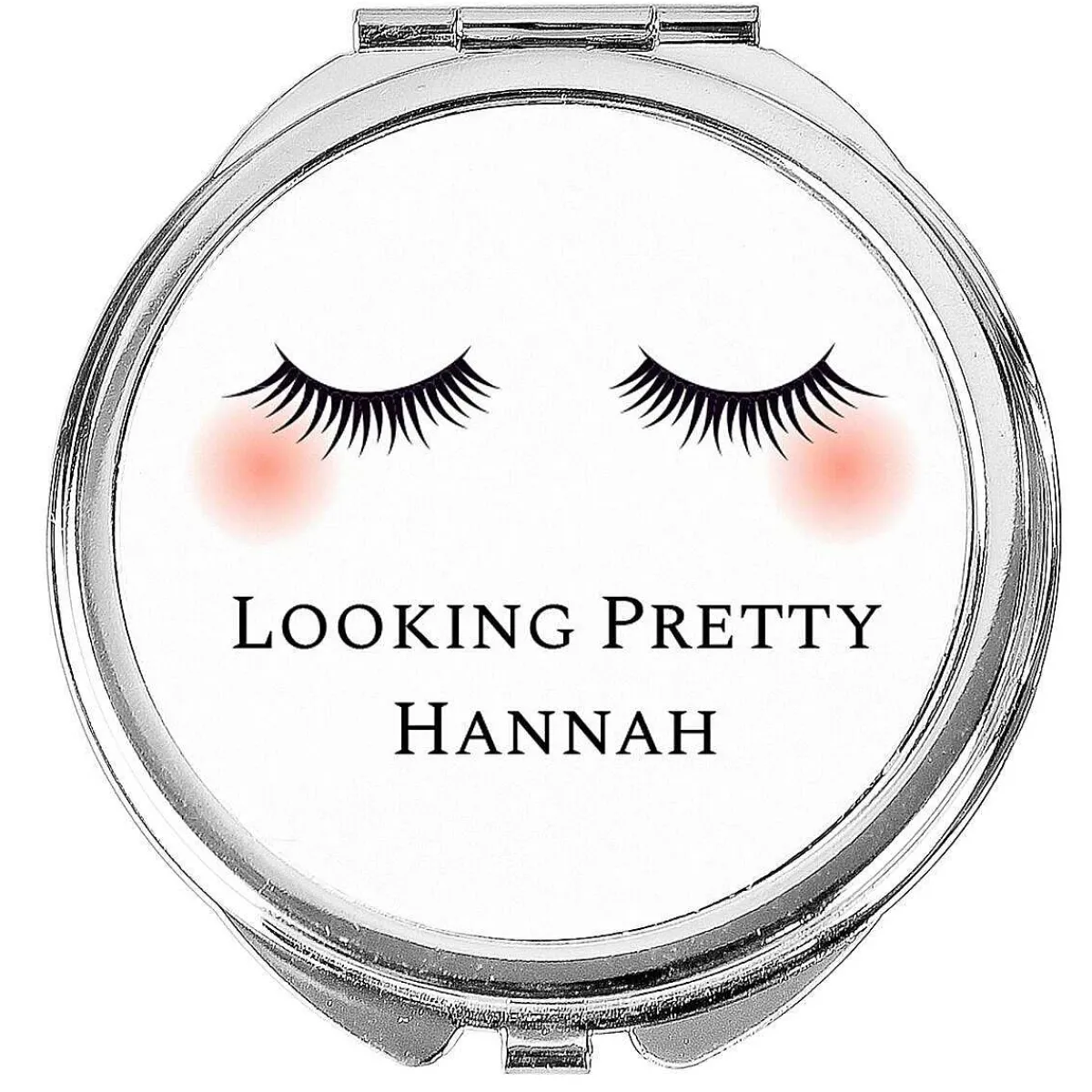 Personalised Eyelashes Compact Mirror>Temptation Gifts Fashion