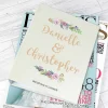 Personalised Floral Watercolour Wedding Planner>Temptation Gifts Online