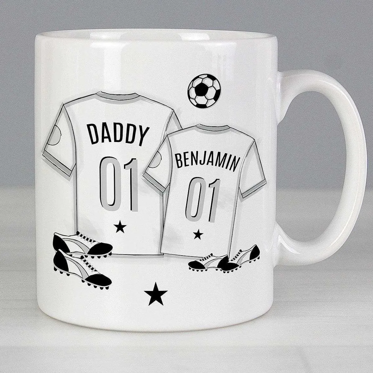 Personalised Football Mini Me Mug>Temptation Gifts Cheap