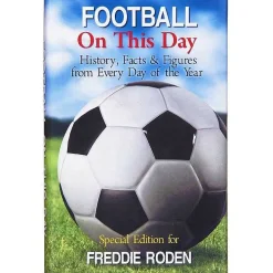 Personalised Football On This Day Hardback Book>Temptation Gifts Fashion