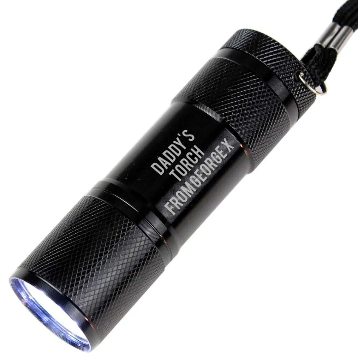 Personalised 'Free Text' Mini Led Torch>Temptation Gifts Store