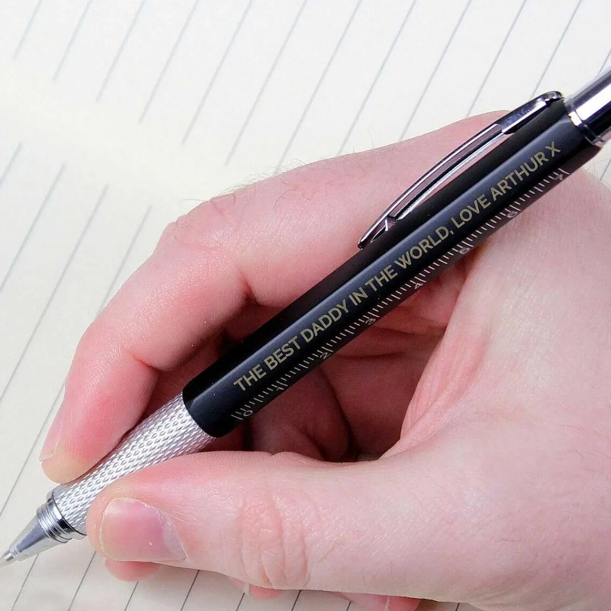 Personalised 'Free Text' Multi Tool Pen>Temptation Gifts New