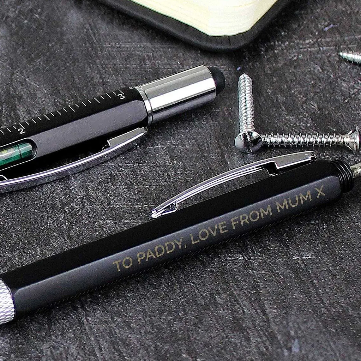 Personalised 'Free Text' Multi Tool Pen>Temptation Gifts New