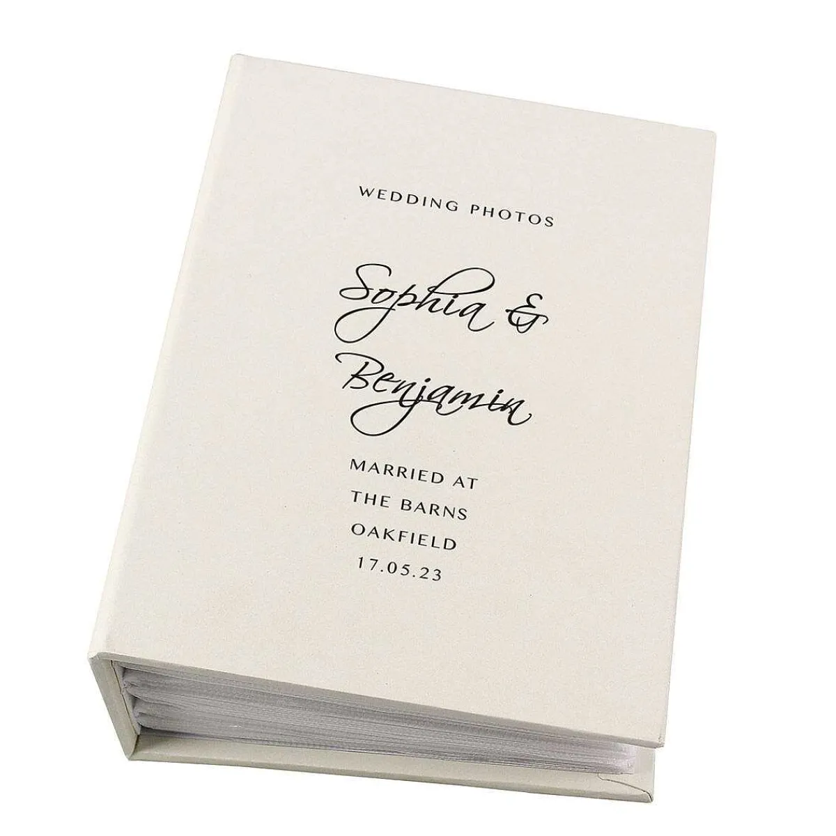 Personalised 'Free Text' 6X4 Photo Album With Sleeves>Temptation Gifts Outlet