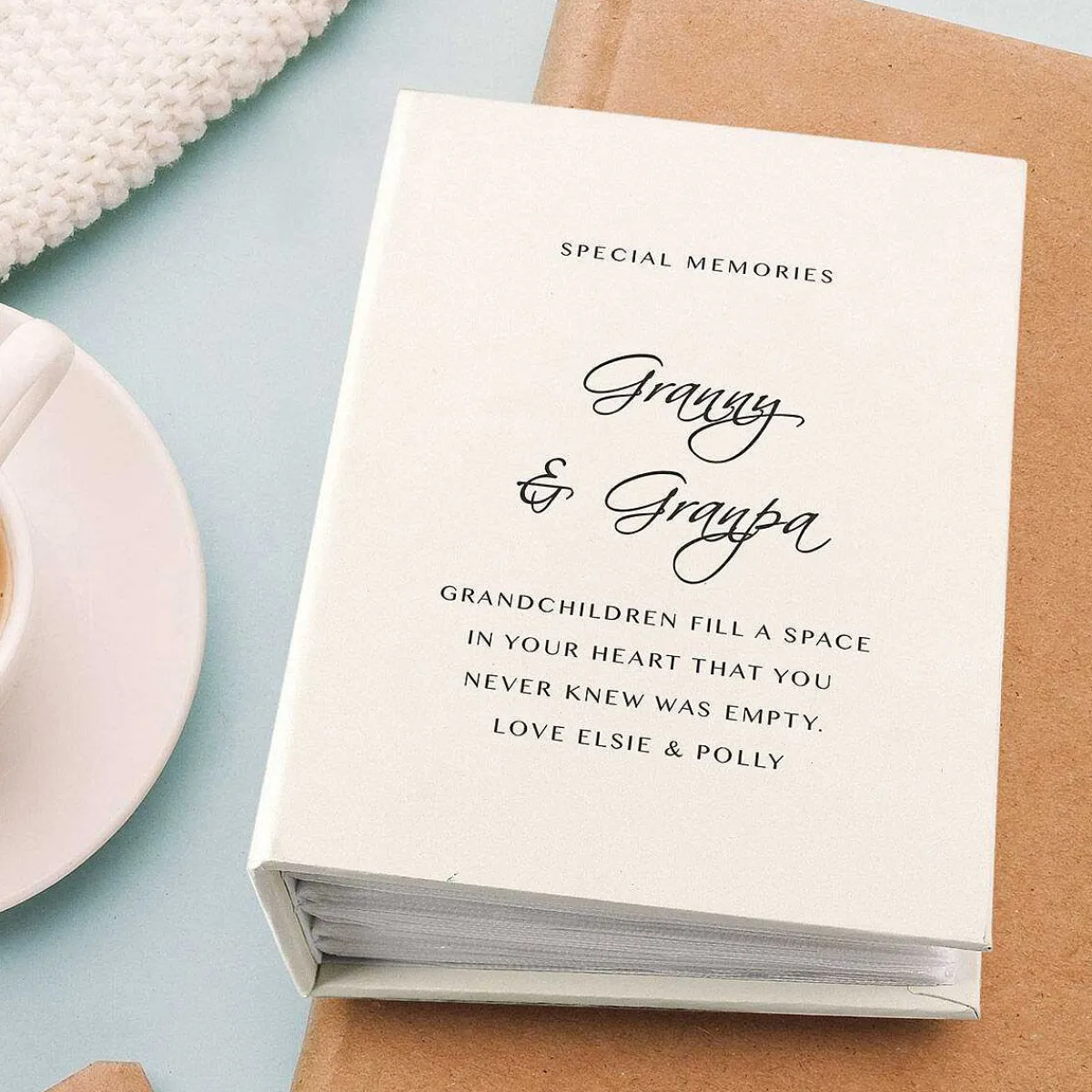 Personalised 'Free Text' 6X4 Photo Album With Sleeves>Temptation Gifts Outlet