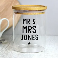 Personalised Glass Jar><noscript><img width=