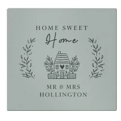 Personalised Home Glass Chopping Board Worktop Saver>Temptation Gifts Hot
