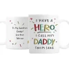Personalised I Have A Hero Dad Mug>Temptation Gifts Online