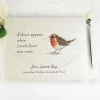 Personalised 'In Loving Memory' Hardback Guest Book With Pen>Temptation Gifts Flash Sale
