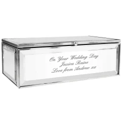 Personalised Mirrored Jewellery Box><noscript><img width=