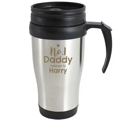 Personalised No.1 Daddy Travel Mug></noscript>Temptation Gifts Shop