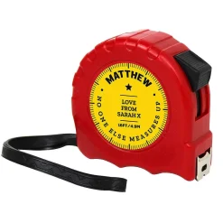 Personalised 'No One Measures Up' Tape Measure>Temptation Gifts Cheap