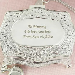 Personalised Small Antique Trinket Box><noscript><img width=