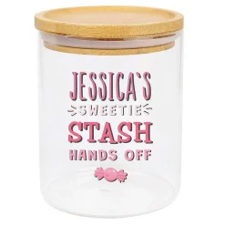 Personalised Sweetie Stash Jar>Temptation Gifts Sale