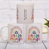 Personalised Teacher 'shape Little Minds' Ceramic Mug>Temptation Gifts Cheap