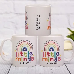 Personalised Teacher 'shape Little Minds' Ceramic Mug>Temptation Gifts Cheap