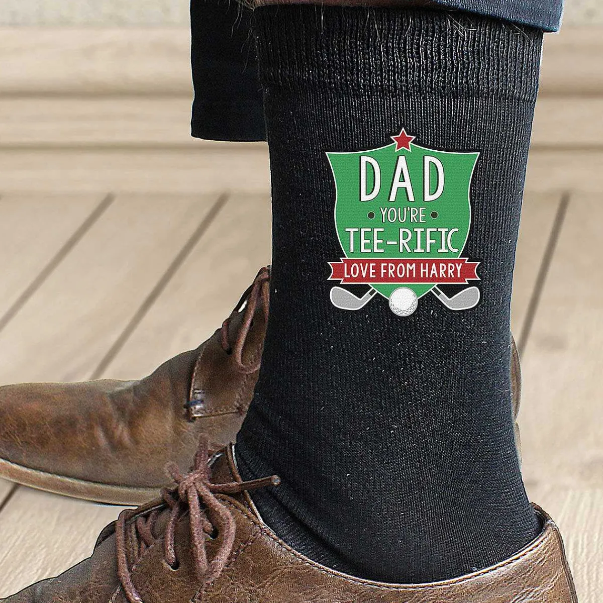 Personalised Tee-Rific Men's Socks>Temptation Gifts Fashion