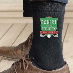 Personalised Tee-Rific Men's Socks><noscript><img width=
