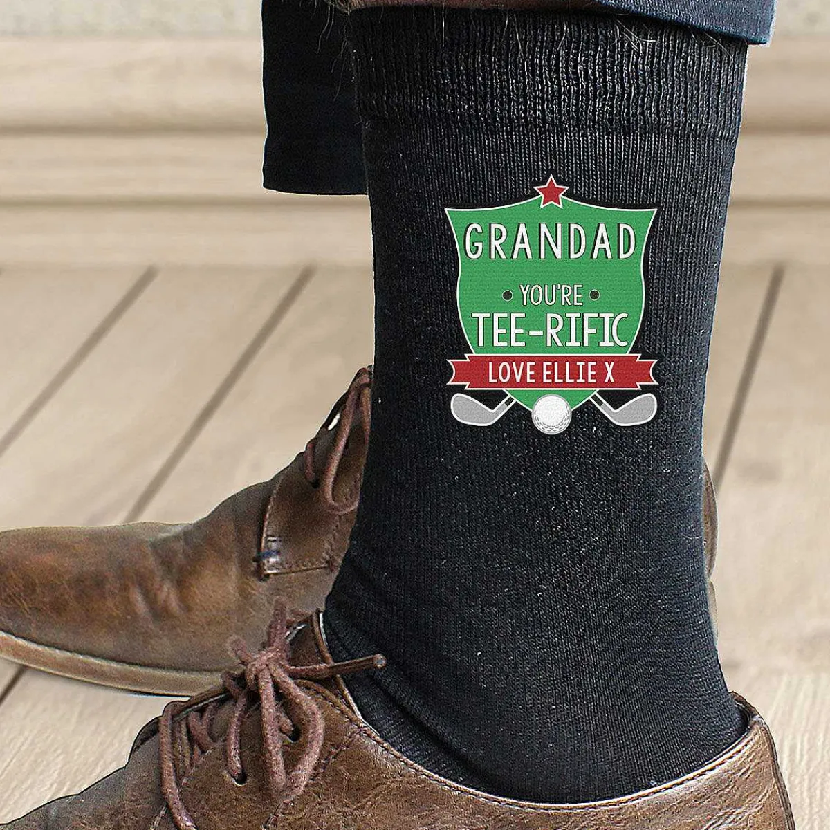 Personalised Tee-Rific Men's Socks>Temptation Gifts Fashion
