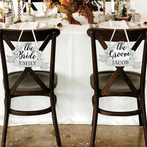 Personalised 'The Bride' Wooden Hanging Decoration>Temptation Gifts Cheap