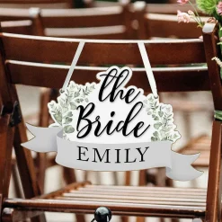 Personalised 'The Bride' Wooden Hanging Decoration></noscript>Temptation Gifts Cheap
