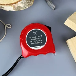 Personalised Tools Tape Measure>Temptation Gifts Fashion