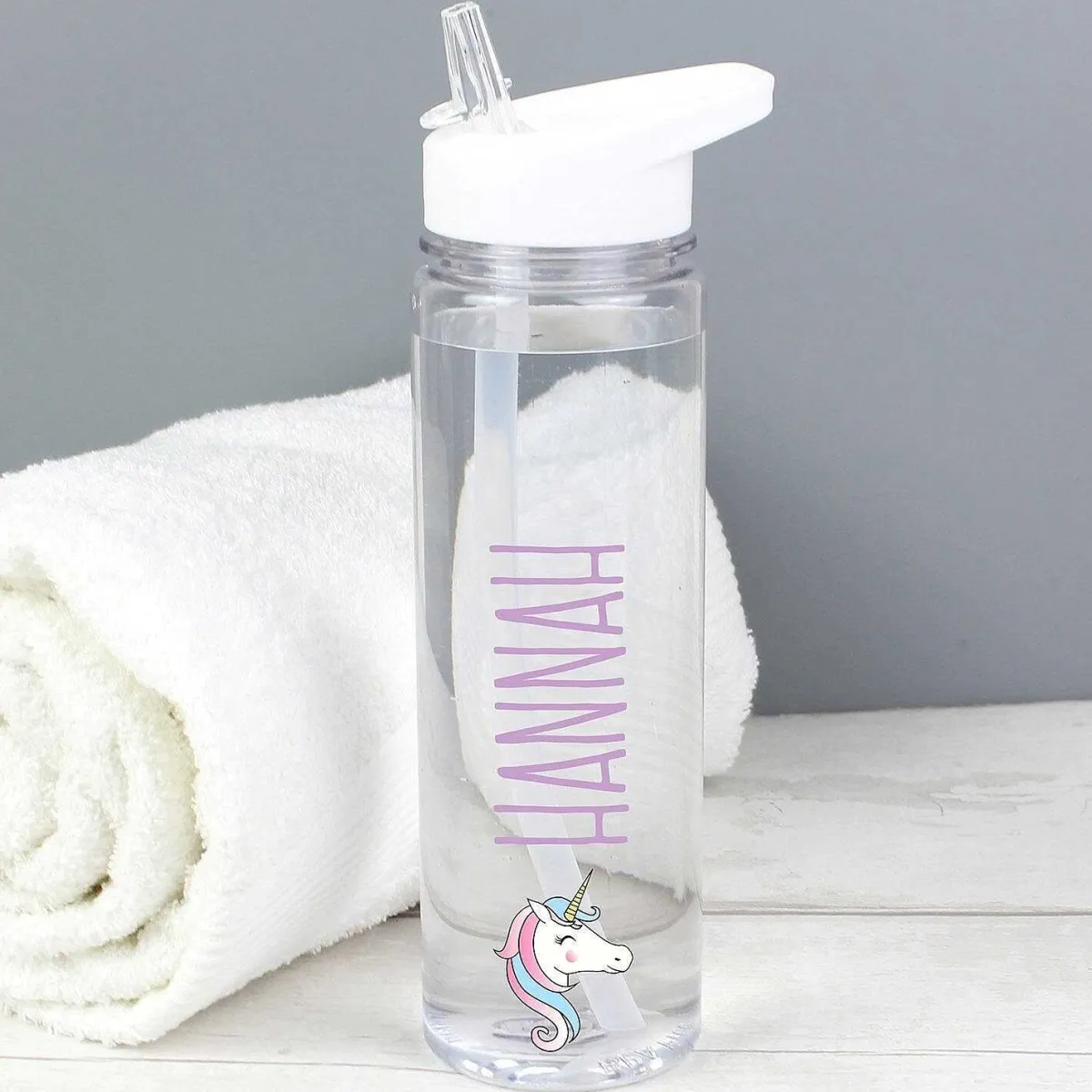 Personalised Unicorn Water Bottle>Temptation Gifts Clearance