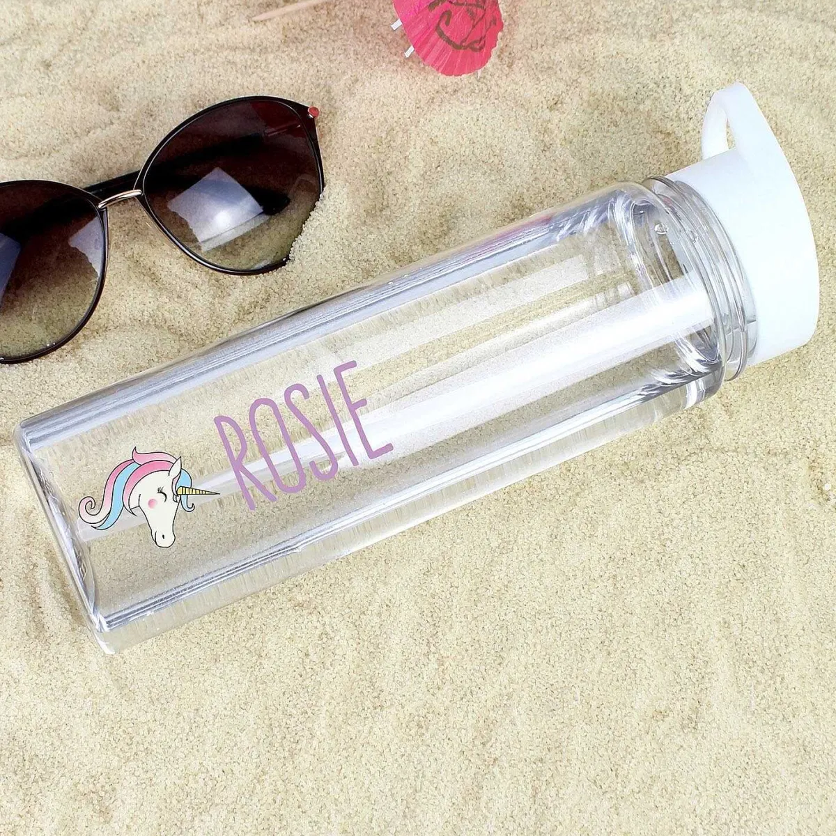 Personalised Unicorn Water Bottle>Temptation Gifts Clearance